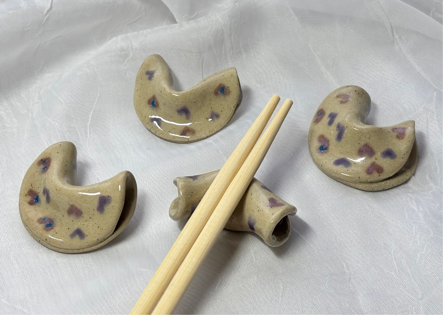 Fortune Cookie Chopstick Rest